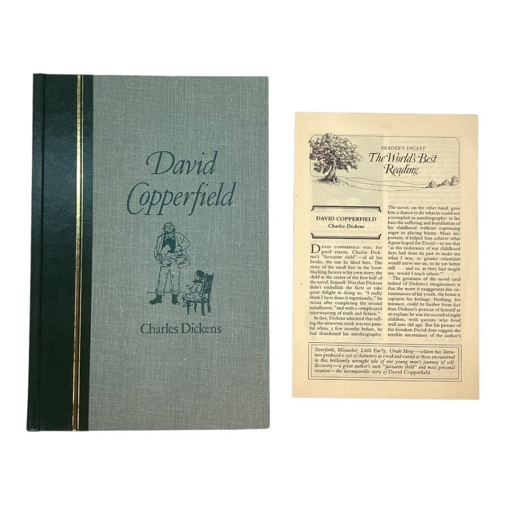 David Copperfield By Charles Dickens Readers‎ Digest Hardcover Edition 1986